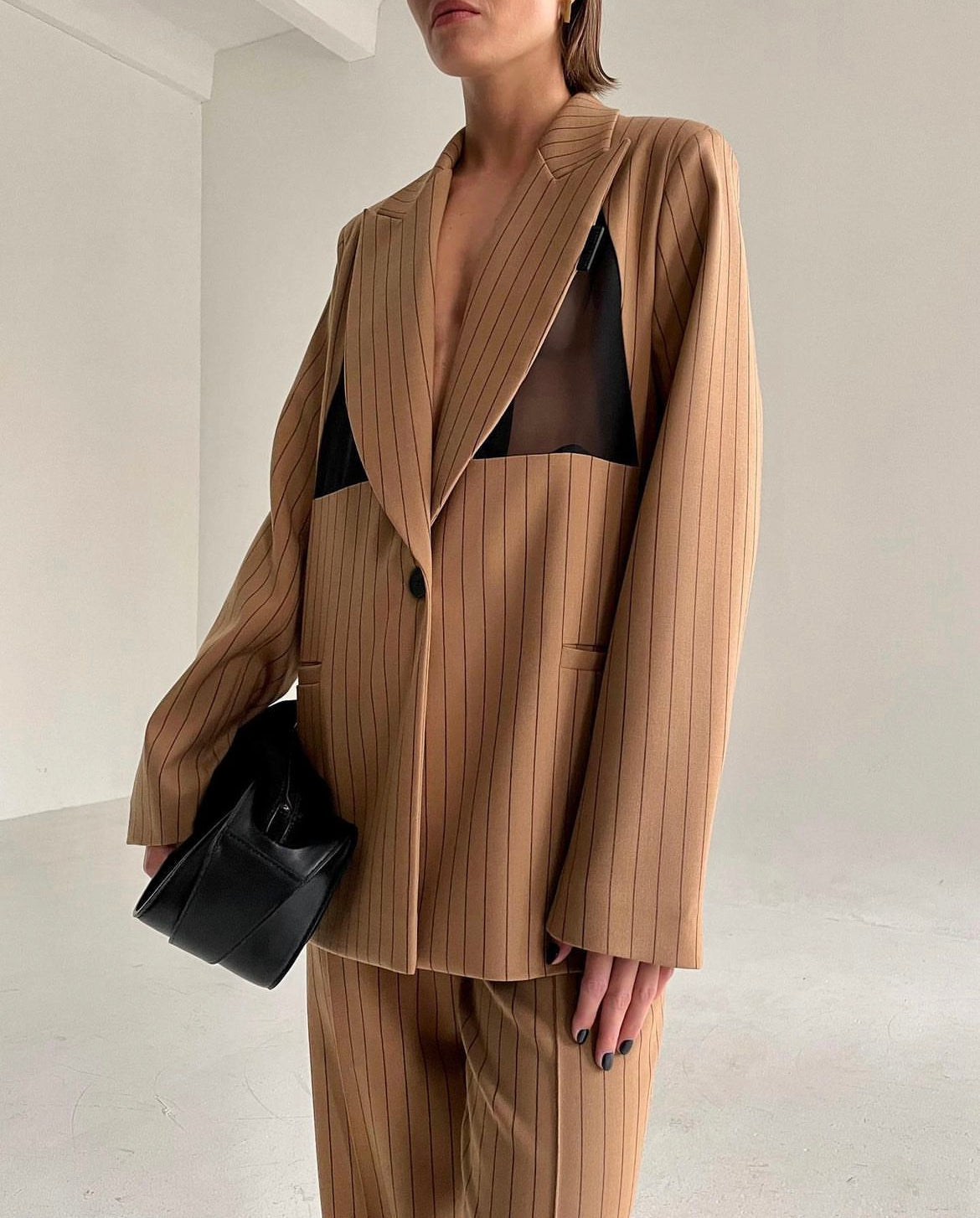 Striped Suit by Katerina Kvit